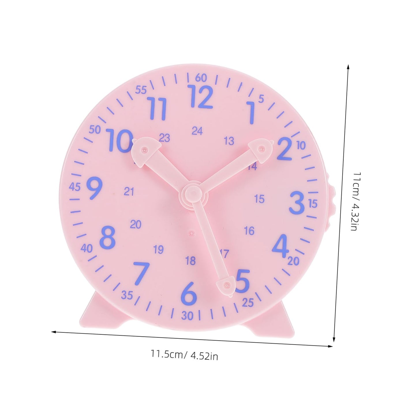 YARNOW Educatieve Klok Voor Jongens En Meisjes Leer De Tijd Met Gekoppelde Wijzers Voor Thuisonderwijs in De