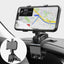 TOFURT Auto telefoonhouder mobiele Verstelbare Autotelefoonhouder dashboard 360° draaibaar Universele Smartphonehouder Car Phone Holder Compatibel met Alle 4 tot 7 inch Telefoons