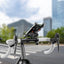 Grefay Fiets Telefoonhouder Universele Fiets Motorfiets Mobiele Telefoonhouder Smartphonehouder Klem 360 Draaibaar, Voor en Alle 3,5-6,5 Inch Mobiele Telefoons