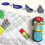 Flouer 2-in-1 Speelkleed Baby/Peuter & Kind - Speelgoed Opbergkleed - Kruipmat - Vloermat - Speelmat - Kraamcadeau - Anti slip - 150x150cm (Wit)