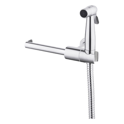 Bidet met toiletrolhouder